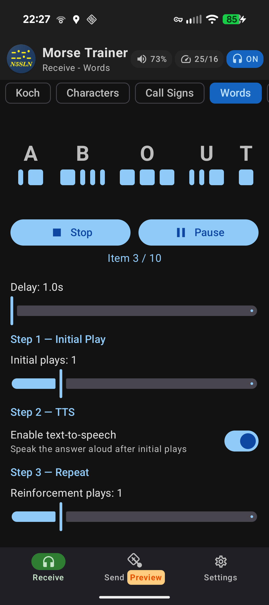 Head Copy Mode screenshot